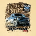 thumbnail image 2 of Wild Bobby, Ford F-150 Raptor Built Touch Offroading Hit The Dirt, Cars and Trucks, Front and Back Garment-Dyed Short Sleeve Tees, Banana, 2XL, 2 of 3
