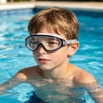 thumbnail image 6 of Rodiuiu Children Swim Goggles with Earplugs Waterproof No Leakage Anti-Fog UV Protection Clear Lens Boys Girls Swimming Goggles Eyewear, 6 of 8