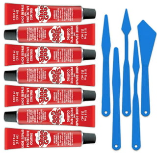 3 Pack Shoe Glue Repair Adhesive for Fixing Worn Shoes Boots Sneakers  Leather Handbags & Fix Soles Heels (40ml Each Tube)