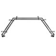 thumbnail image 2 of Ireland 13/16" Double Bay Window curtain rod Adjustable 20"-36", 38"-72" - Black,(ABay-72-2D), 2 of 4