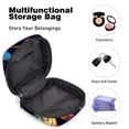 thumbnail image 4 of Butterfly Sanitary Napkin Bags Storage Bag Hiking Pouch Small Canvas Zipper Pouch, 4.7x6.6x6.6 in, Period Purse for Feminine Hygiene Products, 4 of 6