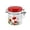 Poppies 16.9 oz, variant on STP GOODS Ladybug Ceramic Storage Jar with Lid 25 fl oz (750 ml) Food Storage Container for Food Sugar Spice Organizer Jars, Red and White