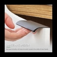 thumbnail image 4 of 10 Tiradores de Borde de Dedo Modernos, Tiradores de LengüEta Oculta de Aluminio de 80 Mm/2,7 Pulgadas Tiradores de CajóN de Dedo Oculto Plateado, 4 of 8