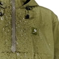 thumbnail image 5 of Soulsfeng Rain Jacket Men's Waterproof Windbreaker, Lightweight Hooded Rain Jacket, Daily Casual,Army Green, 5 of 6