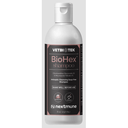 VetBiotek BioHex Antiseptic Cleansing Shampoo, 8 oz