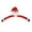A, variant on TIELUTT Tree Top Hugger Santa Snowman Holiday Tree Top Decoration Tree Hugger Birch Sticks for Large Snowflakes for Hanging Thin Clear String for Hanging Large Baubles Staircase Garland Flocked