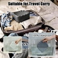 thumbnail image 2 of ACDANC Square Travel Soap Case,Silicone Soap Case with Soap Saver,Portable Shampoo Bar Soap Box for Shower,Travel,Camp (Dark Gray), 2 of 7