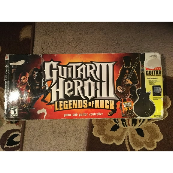 Guitar Hero III 3: LEgends of Rock Bundle (Playstation 3)