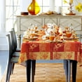 thumbnail image 4 of Thanksgiving Tablecloth with Fall Plaid Fall Tablecloth, Waterproof Wrinkle Free Thanksgiving Table Cloths for Thanksgiving Decor, Thanksgiving Tablecloth for Rectangle Tables 60 X 120 Inch, 4 of 6