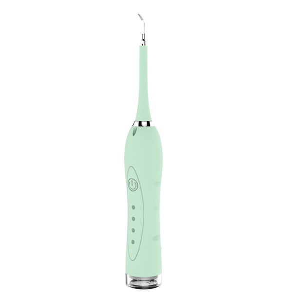 Minnieouse Limpiador de eléctrico para manchas, instrumento eliminador de placa sónica, Kit de limpieza de irrigador Oral para hombres y cuidado de los oídos Verde