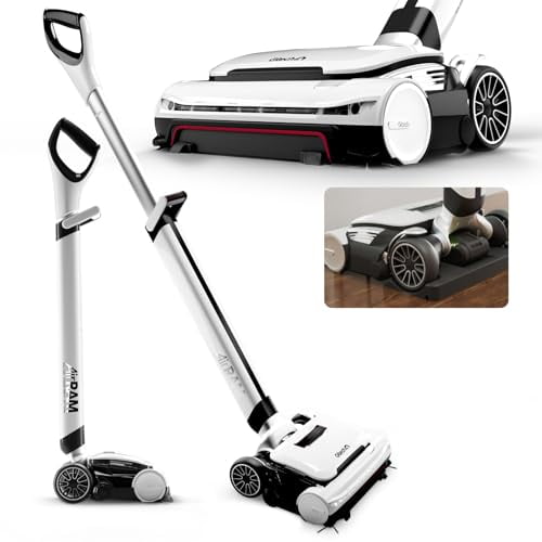 Aspiradora inalámbrica Gtech AirRAM 3 con barra antienredos - Cepillos de doble filo - Ideal para alfombras y pisos de madera - Batería recargable de iones de litio de 22 V - Ligera - Nuevo modelo/Ro