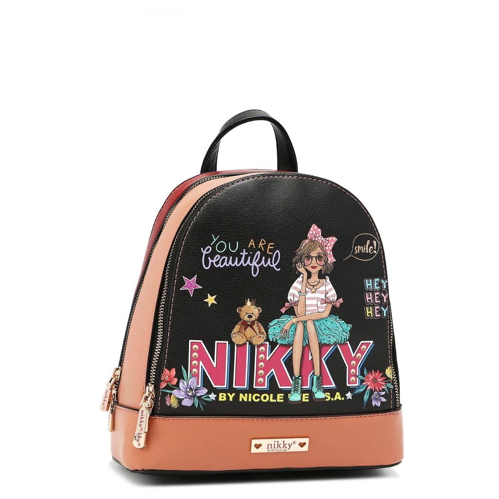 Mochila Dome Marca Nikky by Nicole Lee Eye Contact Nikky by Nicole Lee Dome Backpack Bodega Aurrera en linea