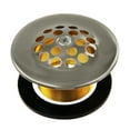 thumbnail image 5 of Westbrass 1-3/8" Bathtub Drain Cover with Trip Lever and Conversion Adaptor Bushing, Stainless Steel, 5 of 10