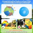 thumbnail image 4 of Hap Tim Herding Ball for Dogs Interactive Large Dog Ball with Handles Durable Outdoor Training Dog Toy for Medium to Large Dogs Corgis Australian Shepherd Cattle Dog Border Collie & Horses 25 Inch, 4 of 7