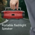 thumbnail image 4 of Home Appliances ZKCCNUK Solar Bluetooth Speaker Portable Outdoor Bluetooth Speaker With Multifunctional Outdoor Flashlight，Stereo Sound With Bass Home Wireless Speaker Features: Clearance, 4 of 6