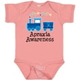 thumbnail image 3 of Inktastic Apraxia Awareness Ribbon Train Boys or Girls Baby Bodysuit, 3 of 5