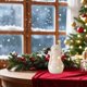 thumbnail image 5 of CREATITOY Ceramic Christmas Tree Tabletop Figurine - Home Decorative Ornament Christmas Gift for Small Scene SetupDesktop Display Holiday Festive Decor, 5 of 6