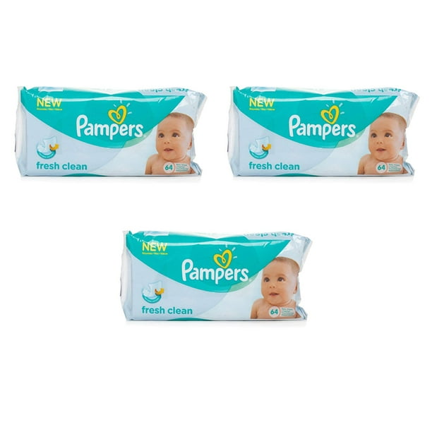 Lingettes pour bébés non parfumées Pampers Sensitive, 4X boîtes  distributrices, 336 lingettes 