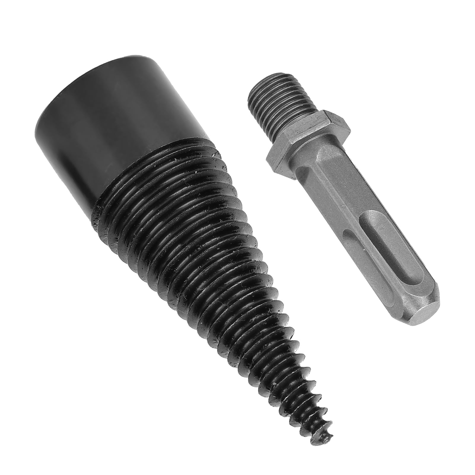 Wood Cone Punch, Shank Firewood Drill Antioxidation For Electric Drill For Wood Splitting