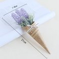 thumbnail image 3 of Coofit 3 Bunches Artificial Flower Decorative Kraft Paper Wrap Fake Flower Photo Prop, 3 of 8