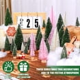 thumbnail image 2 of Miniárboles de Navidad artificiales Hatisan con base de madera, 30 unidades, 2 of 7