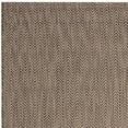 thumbnail image 5 of SAFAVIEH Courtyard Morven Chevron Stripes Indoor/Outdoor Area Rug, 8' x 11', Brown/Beige, 5 of 8
