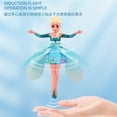thumbnail image 4 of New Little Princess Doll Simulation Helicopter Gesture Induction Machine Rotating Dancing Plane Luminous Children's Toy Gift ice_2, 4 of 7