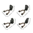 thumbnail image 3 of Guitar Wall Mount Bracket,Guitar Wall Hanger with Screw,Guitar Mount Hook Holder Stand for Acoustic Electric Guitar,Bass, 3 of 9