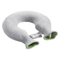 thumbnail image 1 of Bouillotte Chauffe-Nuque pour 1800ml Étanche en Forme de U avec Housse pour Entraînement Hivernal Cardio Genou Bandes Résistantes Portable pour Exercice Main, 1 of 8