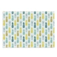 thumbnail image 1 of Pineapple Cutting Board, Tropical Pattern of Exotic Fruit Silhouettes on a Plain Background, Decorative Tempered Glass Cutting and Serving Board, in 3 Sizes, by Ambesonne, 1 of 2