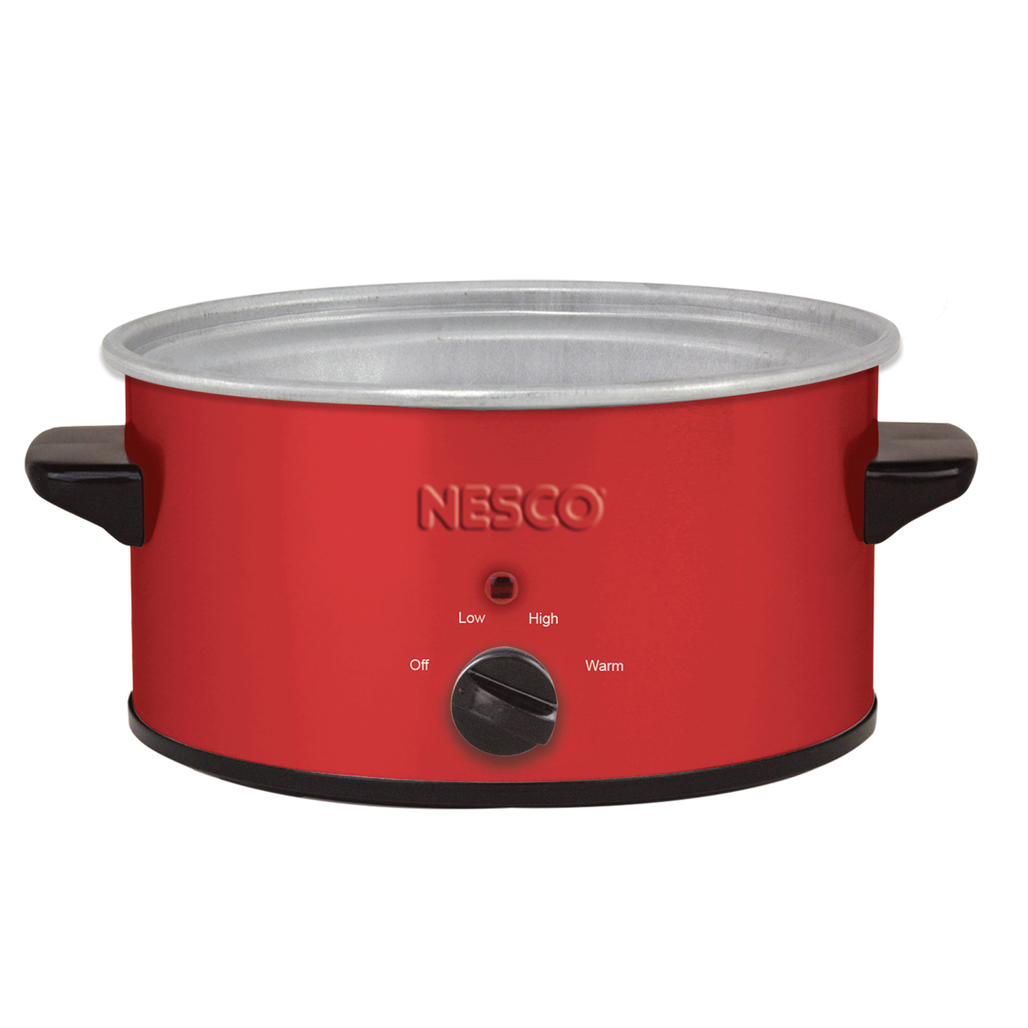 NESCO 1.5-Qt. 120-Watt Metallic Slow Cooker (Red)