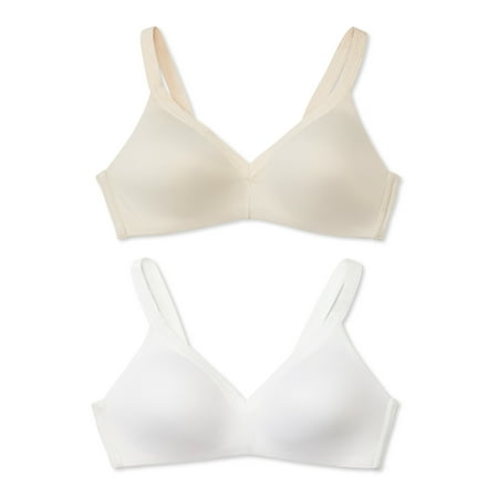 

Blissful Benefits® by Warner sWireless Lightly Lined T-Shirt 2-Pack Bra 04011W