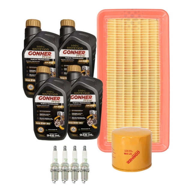 Kit De Afinacion Dodge Attitude 2006 Al 2014 1.4 Gonher 5w30