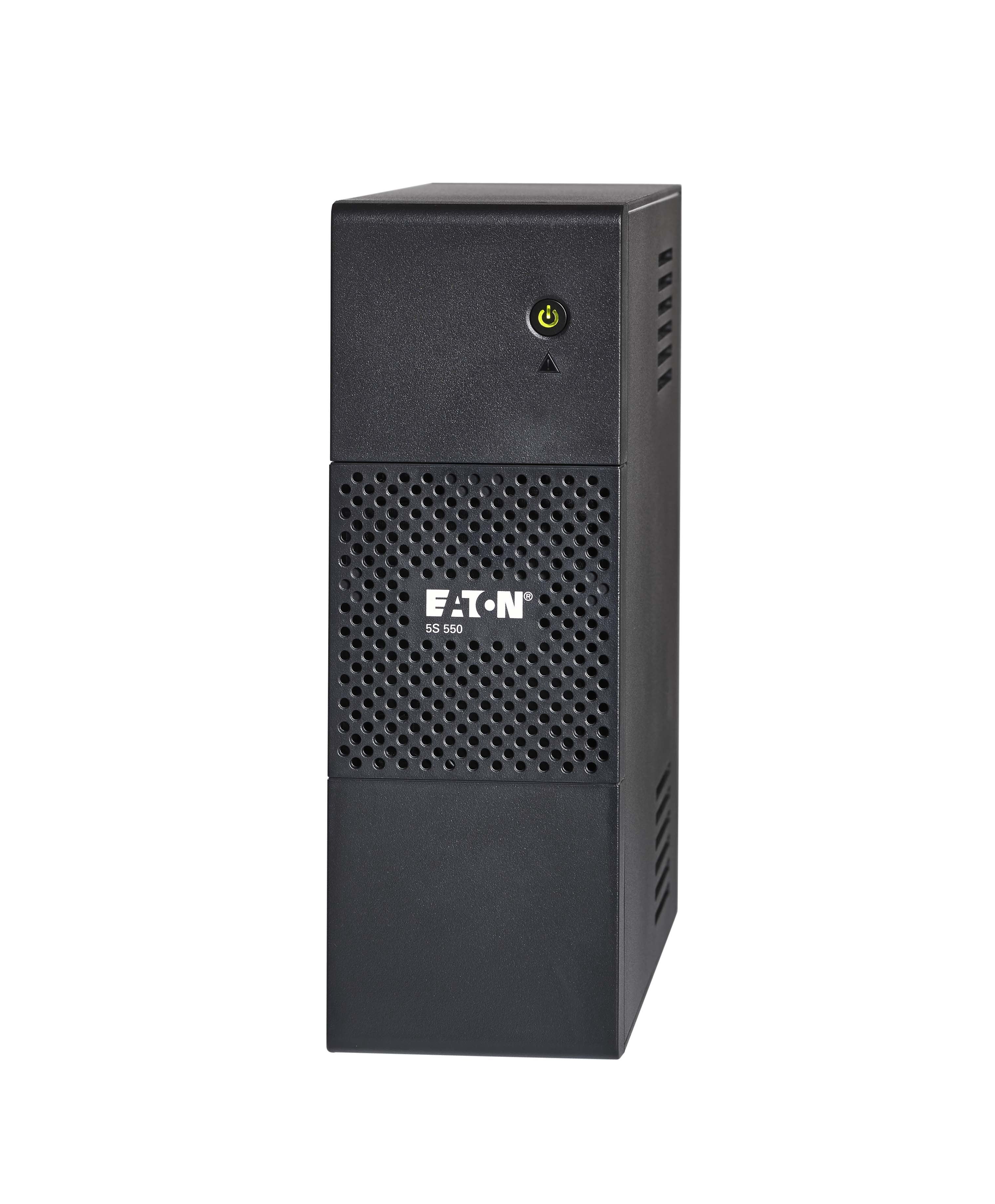 Eaton 5S550 5S UPS 550 VA 330 Watt 120V Line-Interactive Battery Backup Tower USB - Tower - 1 Minute Stand-by - 110 V AC Input - 115 V AC Output - 8 x NEMA 5-15R