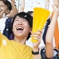 thumbnail image 1 of unbranded Plástica Para Eventos Deportivos Y Fiestas Con Amarillo Vibrante, 1 of 8