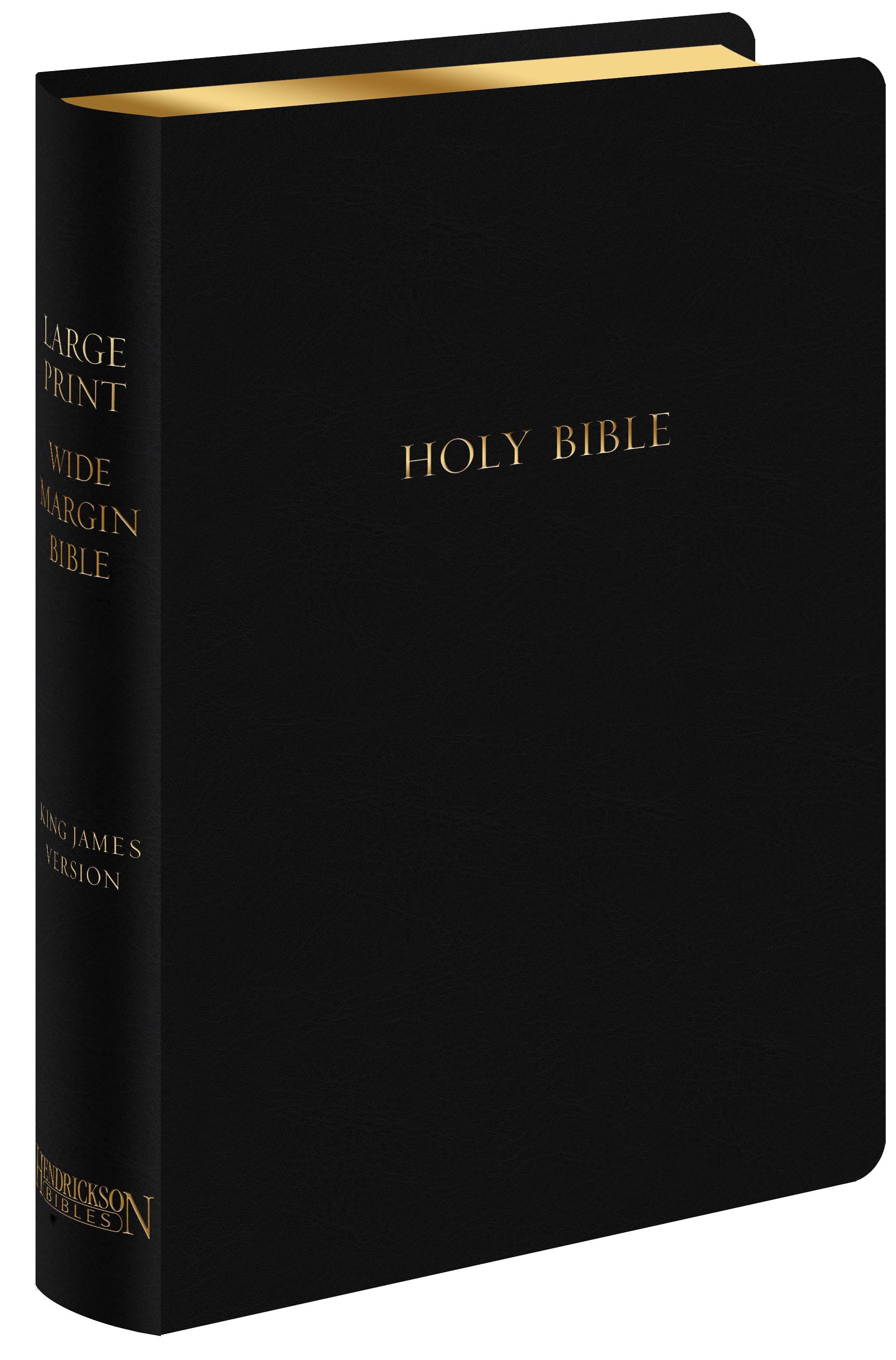 Large Print Wide Margin Bible-KJV - Walmart.com