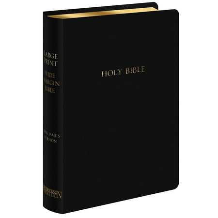 Large Print Wide Margin Bible-KJV