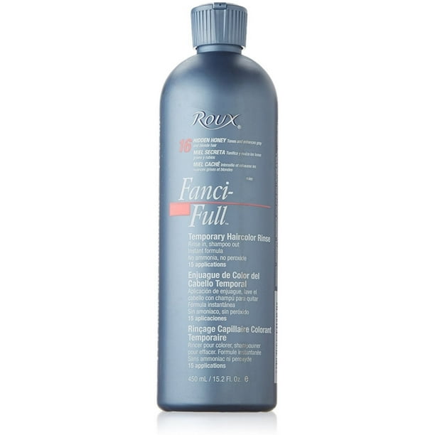 Roux Fanci-Full Rinse Temporary Hair Color Rinse, Hidden Honey oz - Roux Fanci-Full Rinse Temporary Hair Color Rinse, Hidden Honey oz -