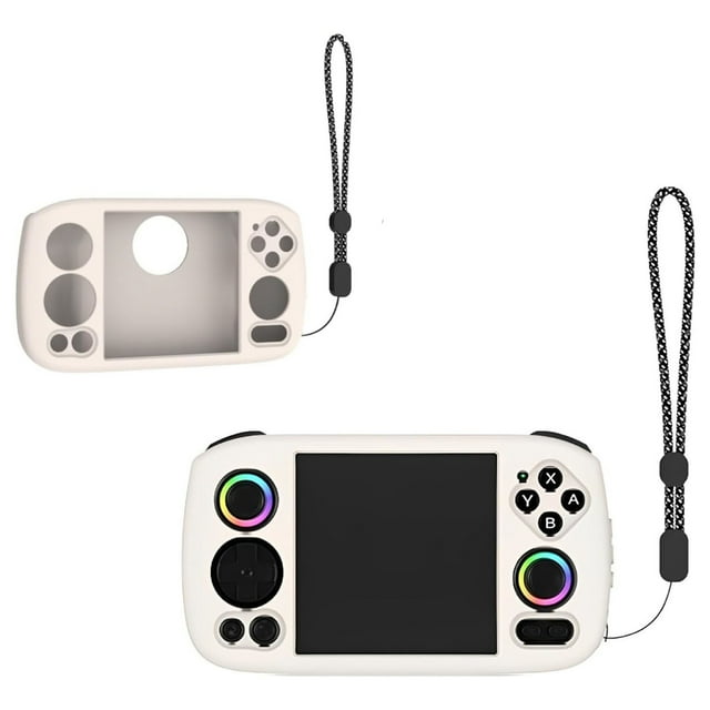 BotaniNest Soft Skin Cover Protective Sleeve For RG Cube Handheld Game Console Drop Shockproof Protective With Lanyard