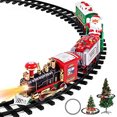 thumbnail image 2 of AOKESI Juego de Tren Eléctrico para Niños, Juguetes de Tren a Batería con Luz, Kits Ferrov AOKESI AOKESI, 2 of 2