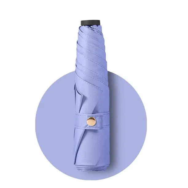 Typpkmm Paraguas Plegable De Fibra De Carbono with Sombrilla Anti UV Para Lluvia and