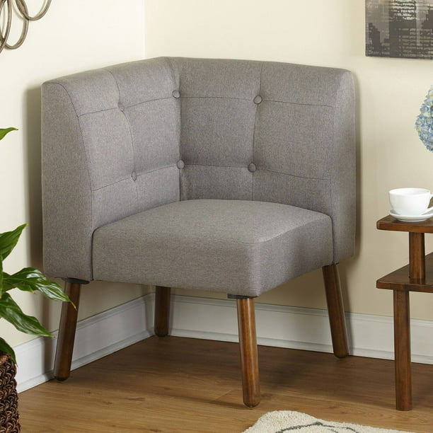 Playmate Corner Chair Com, Grey Corner Chair For Bedroom