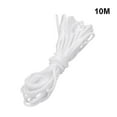 thumbnail image 2 of QualitChoice 10m-50m DIY Elastic Ear Rope Belt Lace Hair Band Craft Sewing Cord Accessory white 10m 1Set, 2 of 6