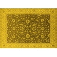 thumbnail image 1 of Ahgly Company Indoor Rectangle Oriental Yellow Traditional Area Rugs, 4' x 6', 1 of 4