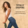 thumbnail image 5 of Signature by Levi Strauss & Co. Gold Label Women's Totally Shaping Pull-on Skinny Jeans (Available in Plus Size) 16 Long Stormy Sky, 5 of 6