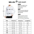 thumbnail image 5 of WELIGU Men's Long Sleeve Shirts Lightweight UPF 50+ T-Shirts Fishing White Size Male Xxxxl, 5 of 6
