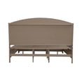 thumbnail image 5 of Liberty Furniture Queen Storage Bed Frame with Footboard Drawer - Burnished Beige Oak Wood, 5 of 9