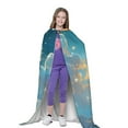 thumbnail image 4 of Honeii Cute Angel Winged Rabbit Print Poncho Cape, Cloak Coat, Snuggly Hooded Wearable Blanket, Hooded Cape For Teenagers,Halloween Costumes-Medium, 4 of 7