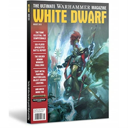 white dwarf august 2019 - single issue - warhammer 40k - lord of the rings - age of sigmar by games (Best Blackberry Games 2019)