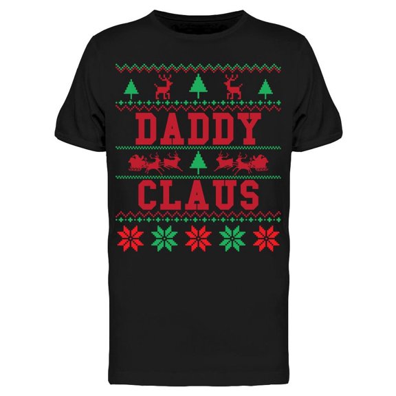 Daddy Claus Santa Christmas Men's T-shirt
